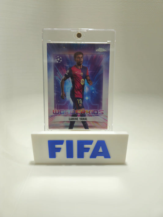 Soccer Inspired Card Stand – Display for Slabs, Top Loaders & Raw Cards