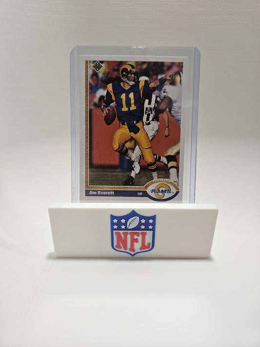 Football Inspired Card Stand – Display for Slabs, Top Loaders & Raw Cards