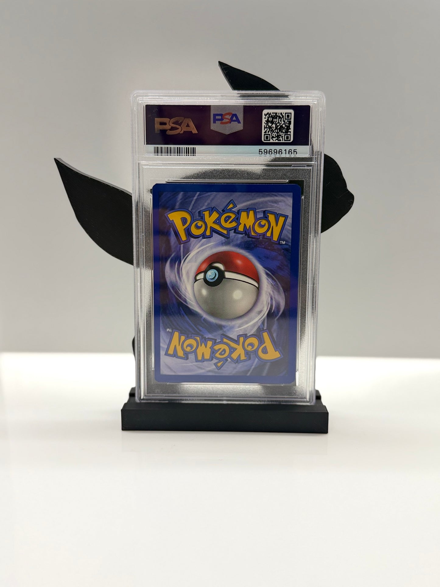 Umbreon card stand — 3D printed PSA slab & card display