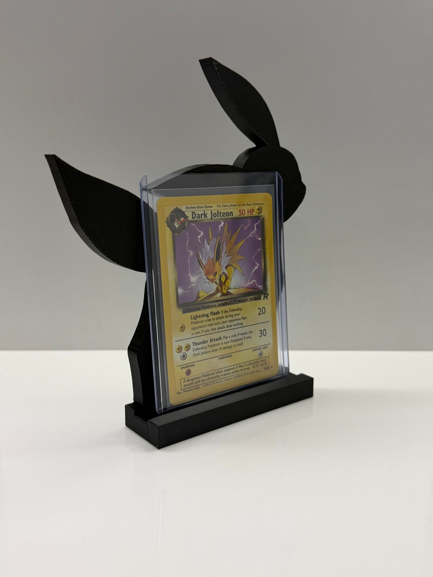 Umbreon card stand — 3D printed PSA slab & card display