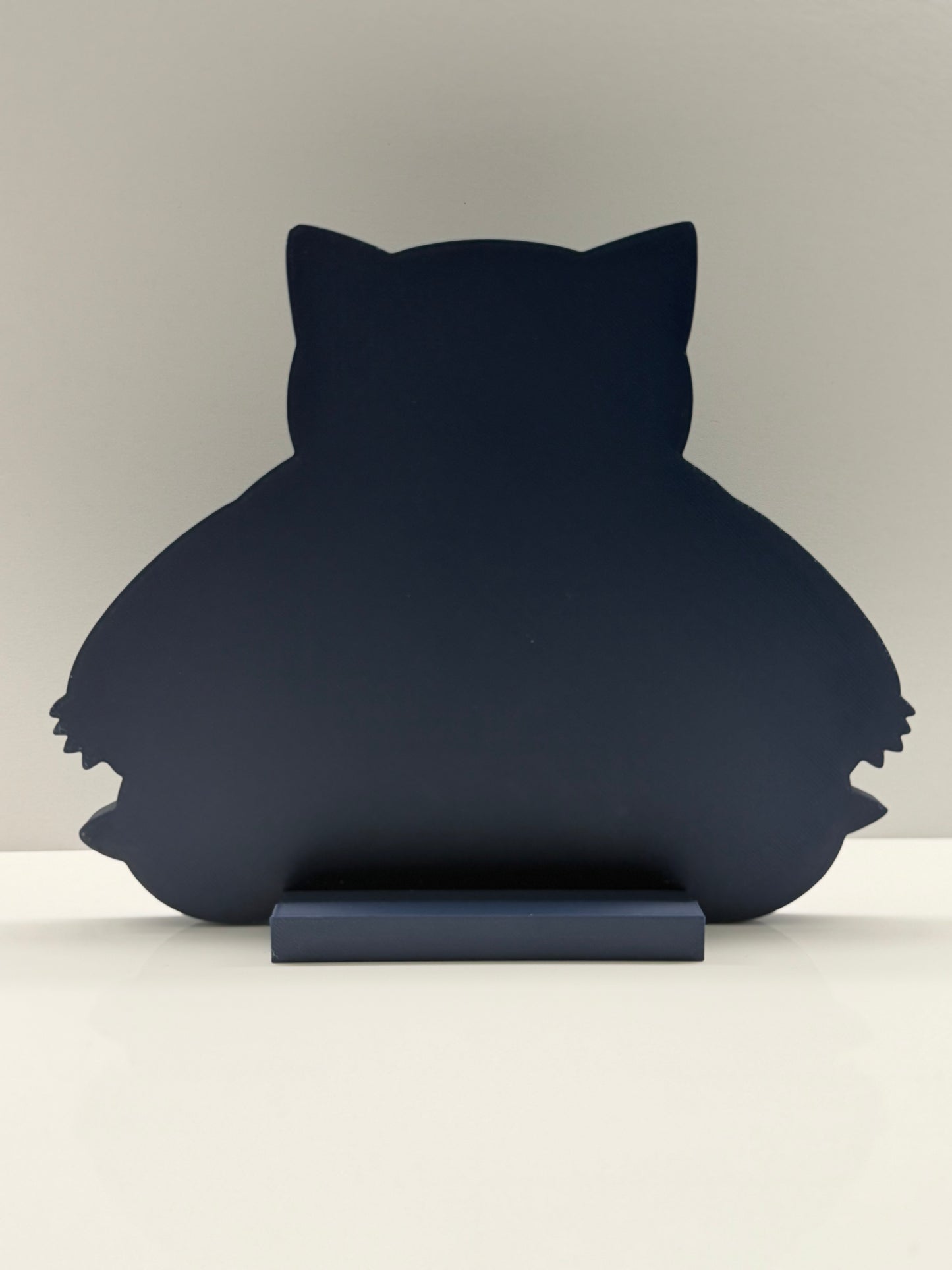 Snorlax card stand — 3D printed PSA slab & card display