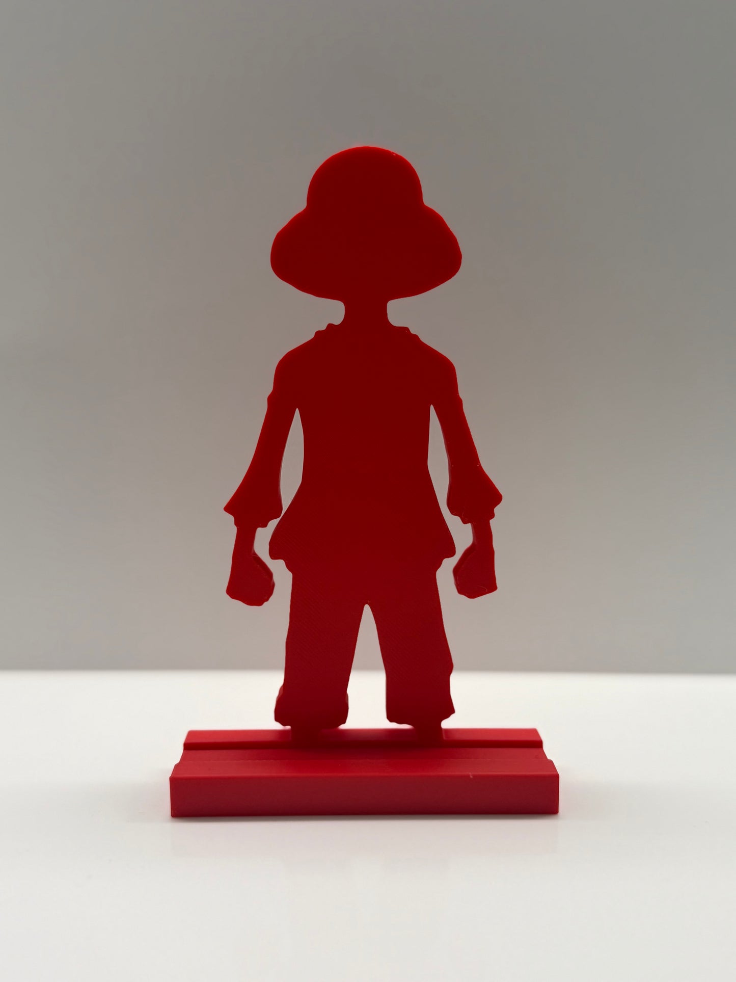 Monkey D. Luffy card stand — 3D printed One Piece card display