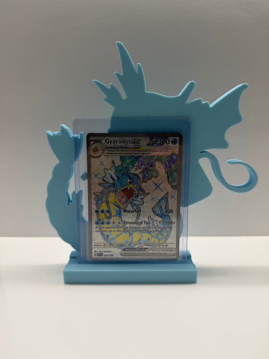 Gyarados card stand — 3D printed PSA slab & card display