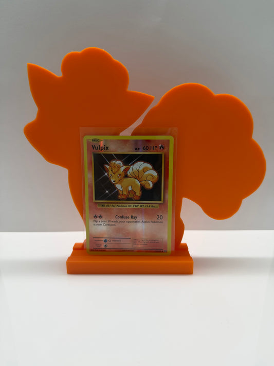 Vulpix card stand — 3D printed PSA slab & card display