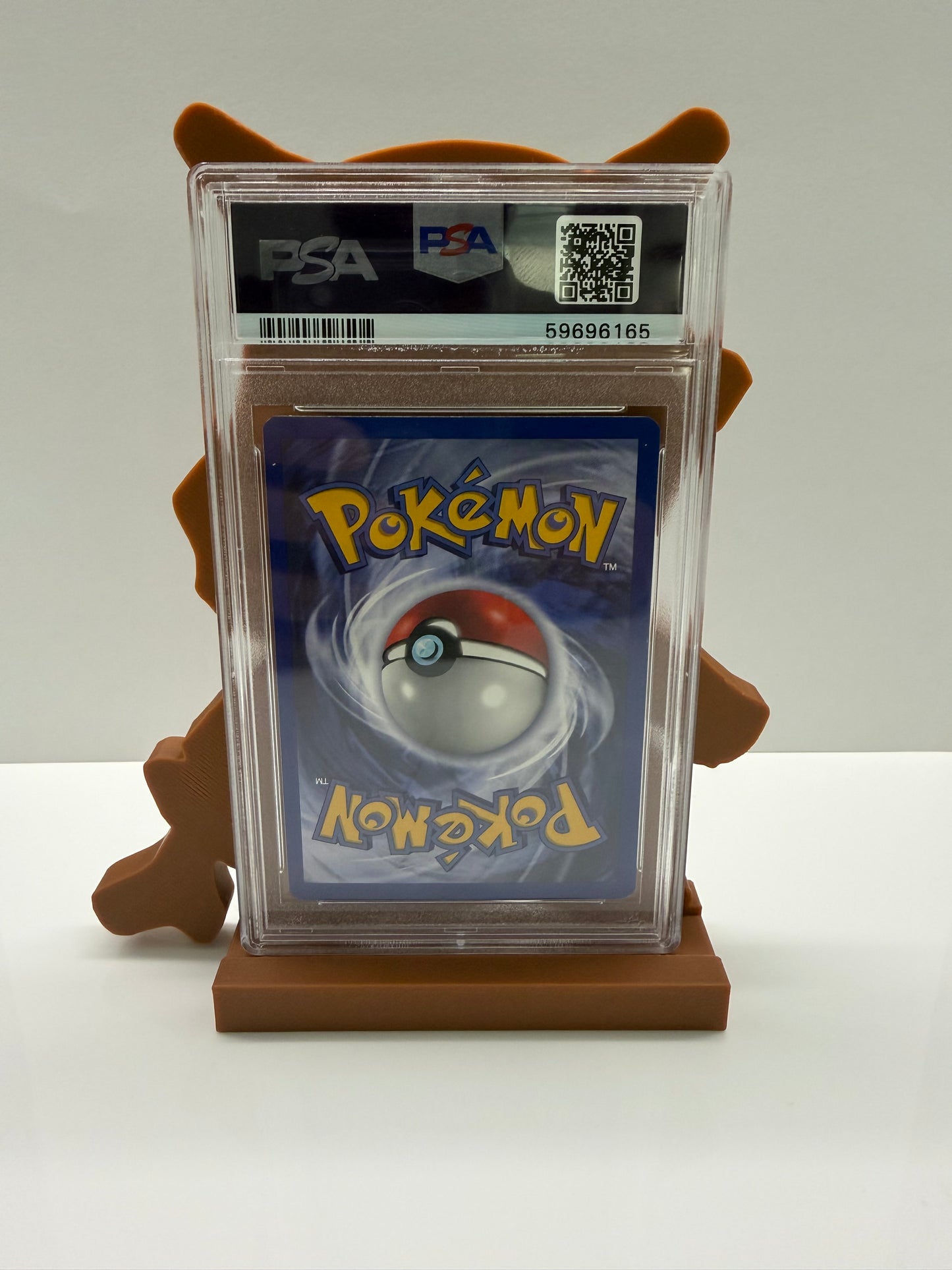 Cubone card stand — 3D printed PSA slab & card display